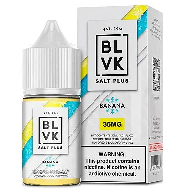 Blvk Salt Plus - Banana ice